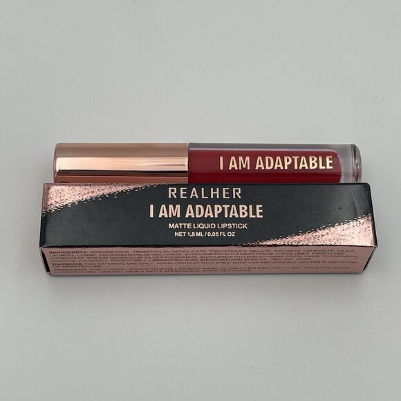 Realher I Will Succeed Matte Liquid Lipstick- 4.5ml/ 0.15 fl oz. New NIB - Picture 1 of 11